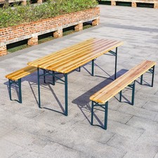 Foldable Garden Beer Table &