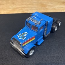 Vintage 1980’s Toy Blue Semi Truck (Matchbox?)