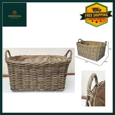 Strong Rattan Log Storage