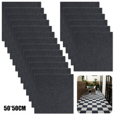 20/60x Carpet Tiles 50x50cm