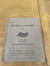 Lister electrical accessories - electrical,