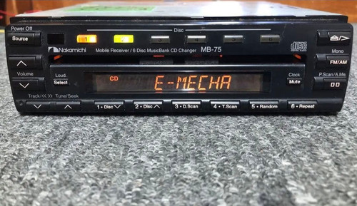 Nakamichi disc cd - nakamichi, 6-disc