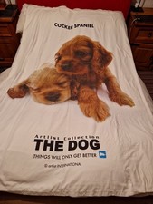 THE DOG collection...Cocker Spaniel Singke Duvet Cover And Matching Pillowcase