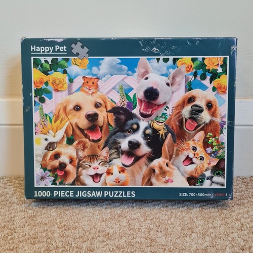 Happy pets 1000 piece puzzle - happy,