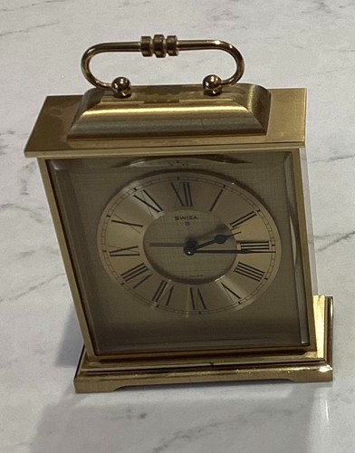 Swiza mantel clock with - mantel,