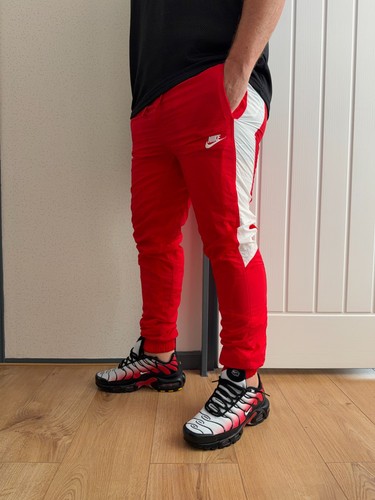 Nike nsw red white woven - nike,