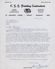 WW2 PoW escaper from Japanese after torture by the Kempei-Tai signed letter