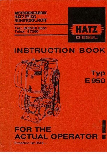 Hatz engine type - engine,