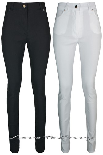 Ladies black high - high, rise