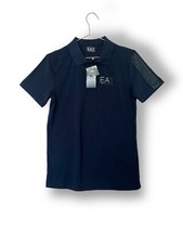 Armani EA7 Black Polo Shirt