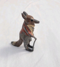 Vintage Britains Ltd Cadbury's  Cocoa Cococub Silas Slink Fox Lead Figure - 1934