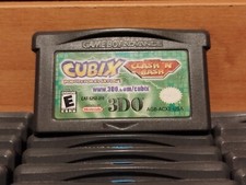 CUBIX ROBOTS FOR EVERYONE CLASH 'N BASH[GENUINE] Nintendo Game Boy Advance Cart
