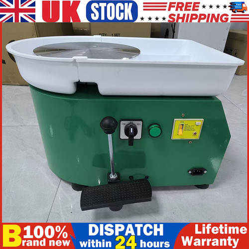 Electric pottery wheel green - pottery,