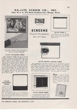 Da Lite Screens Hanging or on