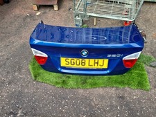 BMW 3 E90 Series Back Boot Lid Tailgate 2007 4 Door Saloon Le Mans Blue Pre Lci