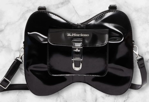 Martens black bow - dr,