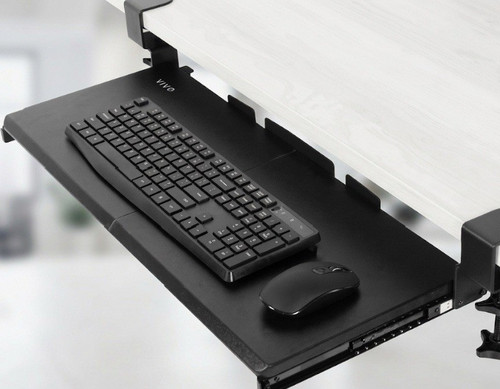 Vivo keyboard tray clamp - keyboard, clamp-on