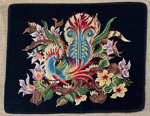 Vintage 60s bird floral - 60s,