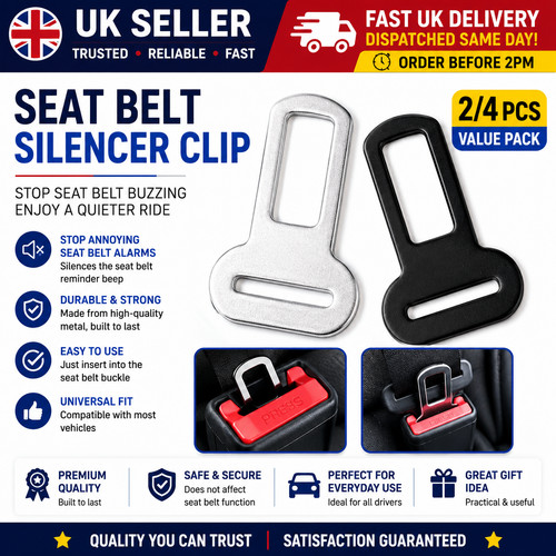 Car seat belt clip - car, buckle