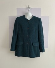 Alexon Women’s Wool Blend Teal Jacket UK 10 Small