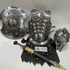 Greek armour gladiator helmet