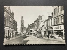 High Street Ayr Ayrshire Real Photo Vintage Postcard P50