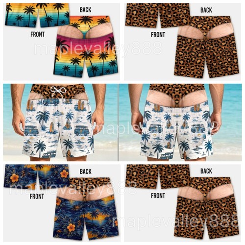 Funny swim trunks - funny, butt