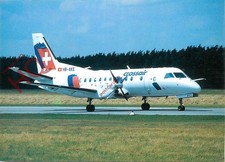Picture Postcard, CROSSAIR SAAB SF340B HB-AKE [TOP]