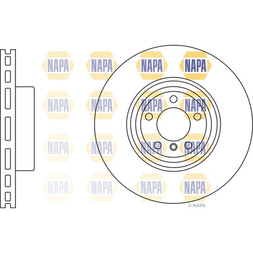 Brake discs vented front - vented,