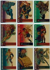 X MEN FLEER ULTRA 95 SUSPENDED ANIMATION SET OF 10