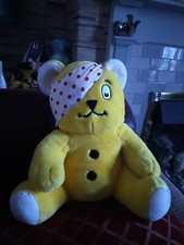 pudsey bear soft toy 12"
