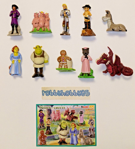 Shrek complete set 10 - of,