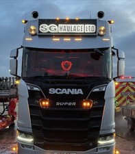 Scania DANISH PLUSH LED Back