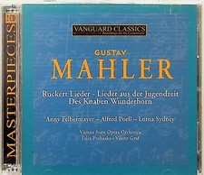 MAHLER Lieder/Des Knaben Wunderhorn ANNY FELBERMAYER/POELL/PROHASKA etc 2-CD
