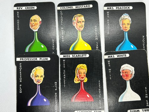 Cluedo 1980 spare - cluedo, 1980's