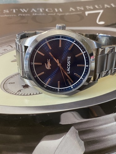 Lacoste stainless steel strap - stainless,