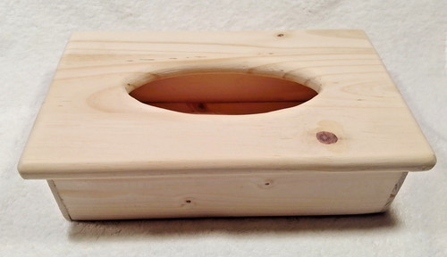 Tissue box holder handmade - holder,