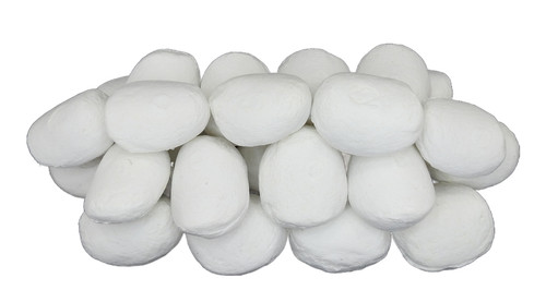 Gas fire pebbles coals - gas, large