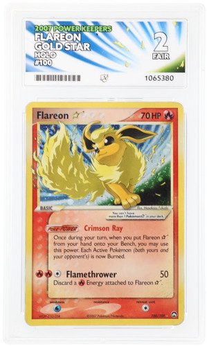 Flareon gold star 100 2007 - gold,