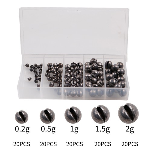 Fishing sinker set split - set, lead