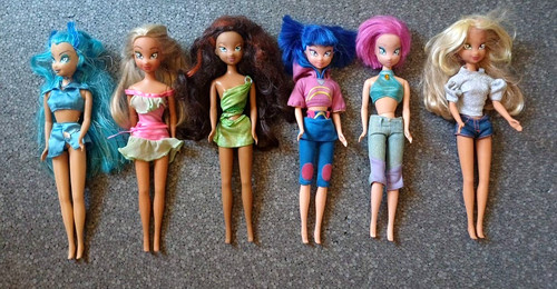 Winx club doll lot - club,