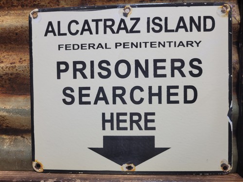 Vintage alcatraz porcelain - vintage,