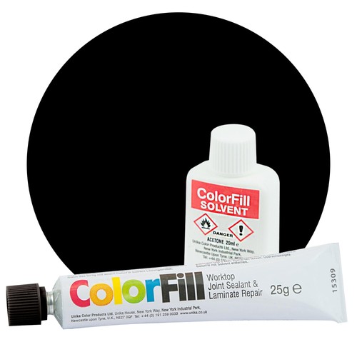 Colorfill diamond black - black, (cf30)