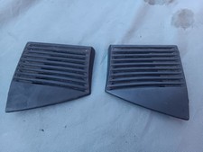 VW GOLF MK2 PAIR PASSENGER DRIVERS  DASH SPEAKER GRILL RALLYE G60 BLACK