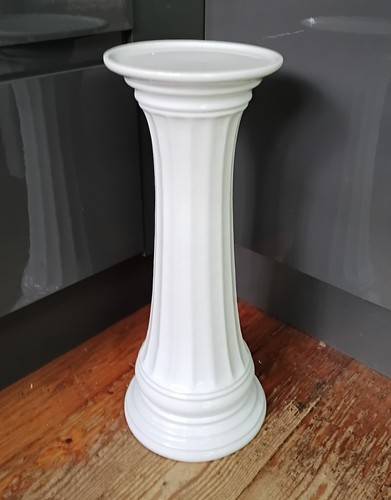 Vintage 1980s white ceramic