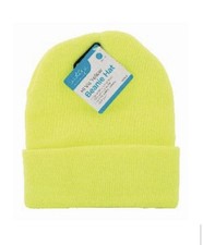Beanie Hat Hi Viz Mens Ladies