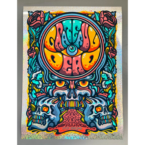 Grateful dead speckle foil - dead, foil*