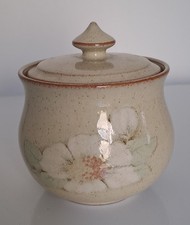 Denby Daybreak Lidded Sugar bowl Vintage