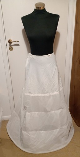 White full length - white, hoop