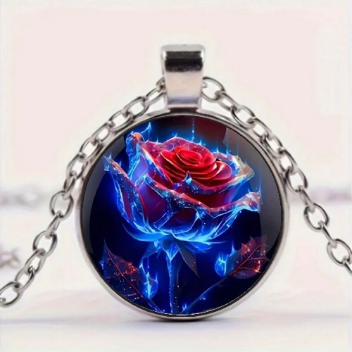 Elegant blue flame red - elegant,